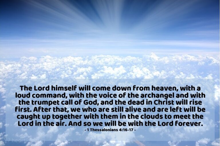 Is the Church Caught Up and Away from earth?